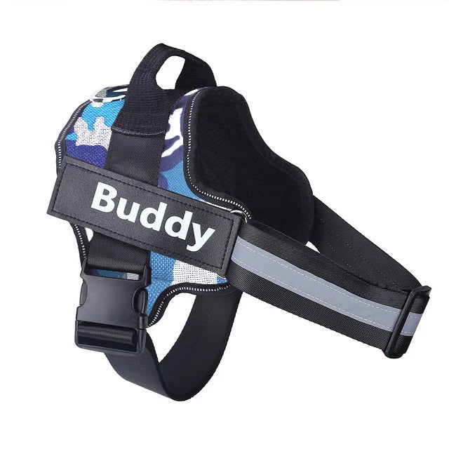 Personalized Dog Harness no PULL Reflective — secondary detail for dogs