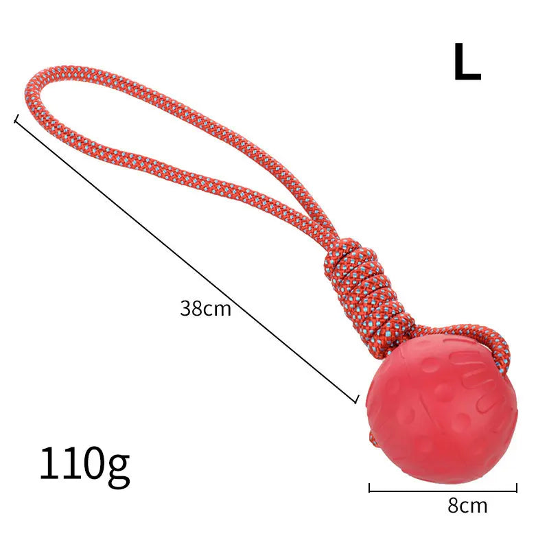 HOOPET Dog Toy Rubber Ball Bite-resistant Ball — secondary detail for dogs