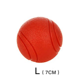 HOOPET Dog Toy Rubber Ball Bite-resistant Ball — alternate color or size view for dogs