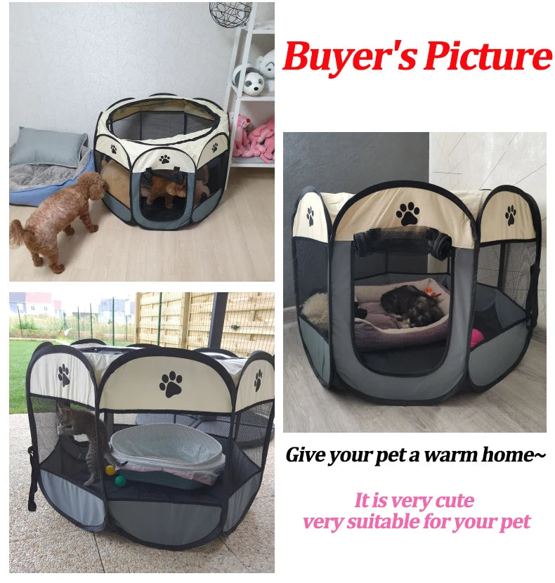 pet tent bed: additional product view (CellosPets)
