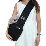 Comfortable Dog Bag Pet Crossbody Shoulder Bag Outdoor Travel Portable Cat Puppy Sling Carrier Bag Pet Carrying Supplies — imagem 4