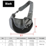 Hands-Free Pet Sling Carrier for Small Dogs & Cats – Breathable Mesh Crossbody Travel Bag