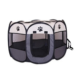 pet tent bed for dogs and cats — packaging or accessories view