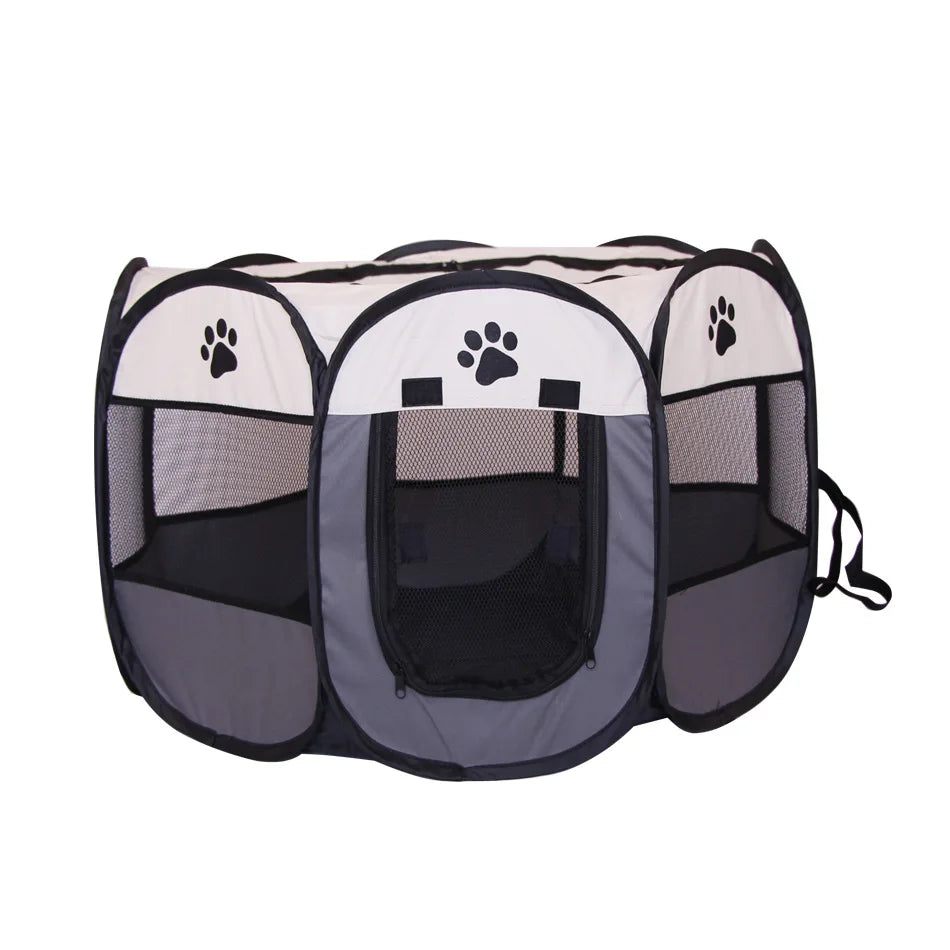 pet tent bed for dogs and cats — packaging or accessories view