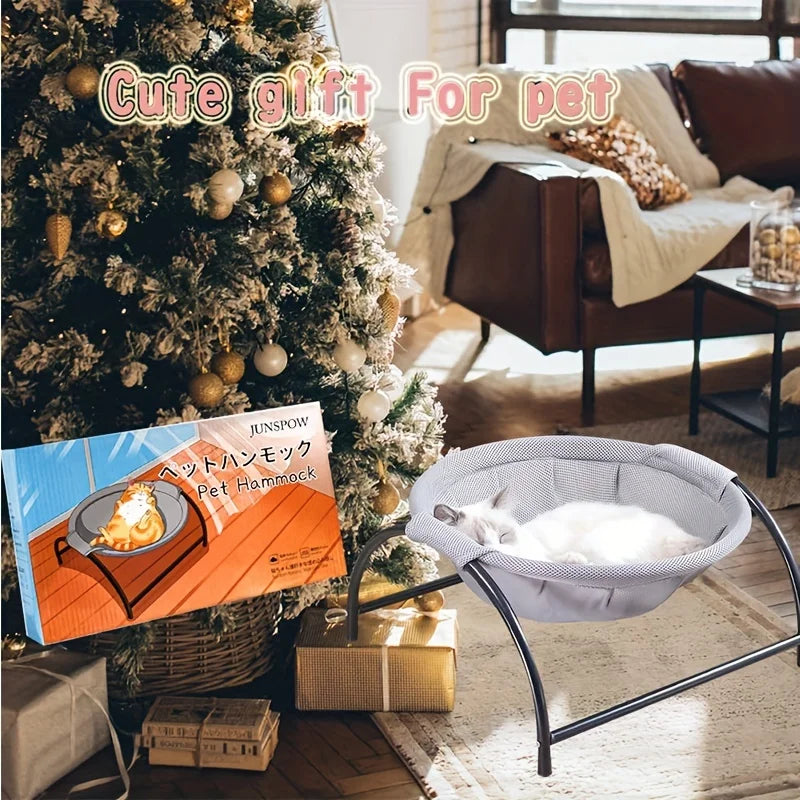 pet hammock: side angle (CellosPets)