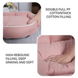 Pet Sofa Sleeping Bed Large Dog Bed House for Cats Big Space Dog Sofa Sleeping Mat Winter Warm Dog Cushion — imagem 4