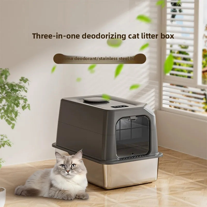 cat litter box for cats — main product photo