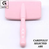 Pet Grooming Comb Shedding Hair Remover Light — in-use context for cats
