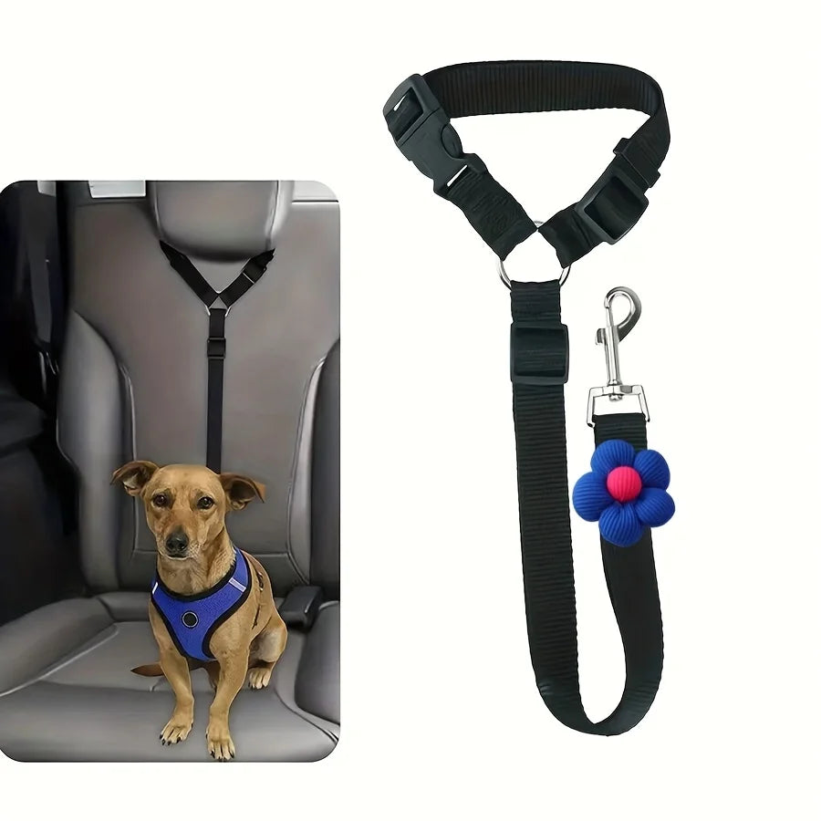 Dog Seat Belt for Vehicle Secure, Pet Car Tether Safety Leash for Dogs In Vehicles, Dog Seatbelt Tether,  Christmas Gift — imagem 6