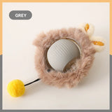 Rechargeable Automatic Rolling Ball Cat Toy – Fake Tail, Imitate Mouse, Electric Interactive for Cats & Dogs — imagem 8