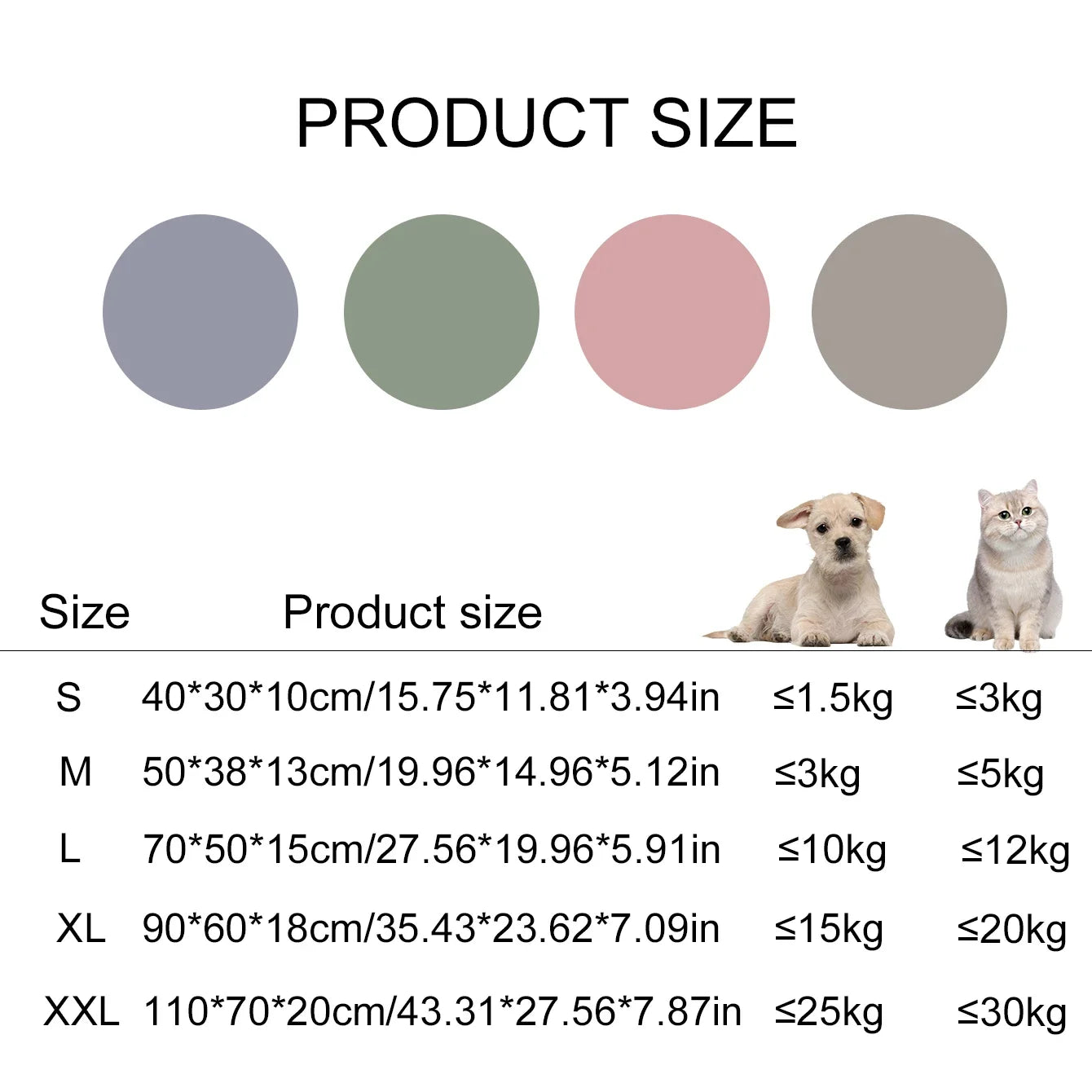Pet Sofa Sleeping Bed Large Dog Bed House for Cats Big Space Dog Sofa Sleeping Mat Winter Warm Dog Cushion — imagem 6