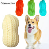 Dog Chewing Toy Simulation Peanut Squeaking — detail view for dogs and cats