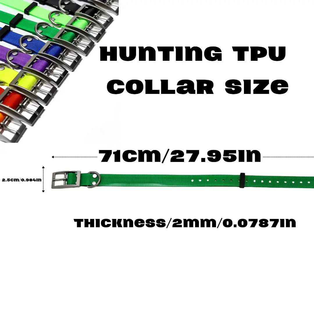 dog collar: side angle (CellosPets)