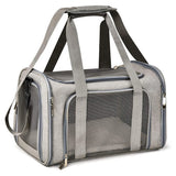 1PC Cat, Dog Carrier for Small Medium Cats Puppies up to 15 Lbs, Collapsible Travel Puppy Carrier — imagem 3