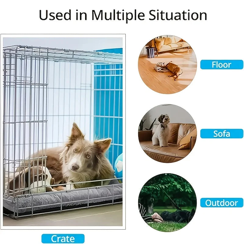 Dog Pet Beds Extra Large Plush Dog Bed Sofa Thickened Super Soft Polyester Pet Mat Dog Crate Mat Bed For Large Dog Bed — imagem 4