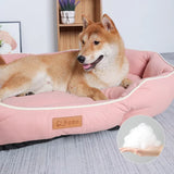 Pet Sofa Sleeping Bed Large Dog Bed House for Cats Big Space Dog Sofa Sleeping Mat Winter Warm Dog Cushion — imagem 3