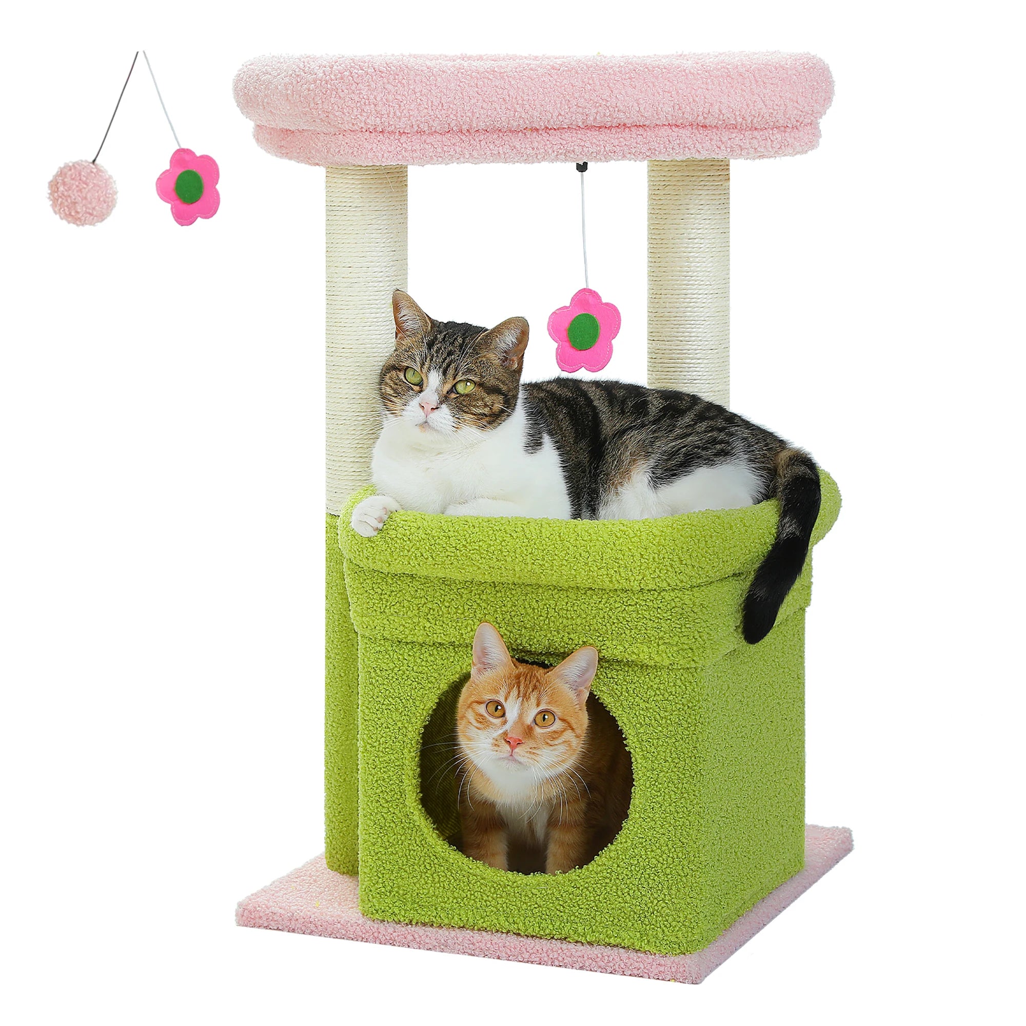 cat tree for cats — packaging or accessories view