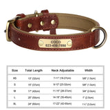 Personalized Customized Leather id Nameplate Dog — alternate color or size view for dogs