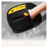 Pet Hair Removal Gloves – Double-Sided Cat — detail view for cats