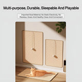 pet bed for cats — close-up of materials