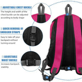 New Dog Pet Backpack Carrier Travel Bag Front Pack Breathable Adjustable with Safety Reflective Strips for Hiking Outdoor Cats — imagem 4
