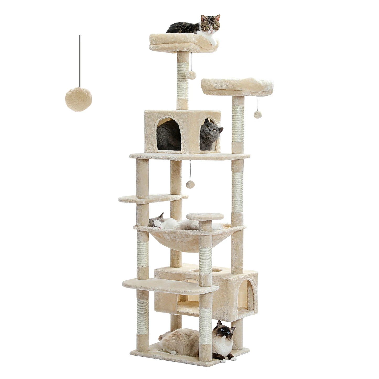 cat tree: feature highlight (CellosPets)
