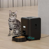 Smart Pet Feeder Automatic Cat Feeder Dog Slow Food Machine With Timed Quantitative Automatic Cat Food Dispenser Cat Dog Bowl — imagem 2