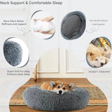 pet bed for dogs and cats — close-up of materials
