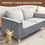 40x300cm Cat Scratcher Sofa Protector Cats — detail view for cats