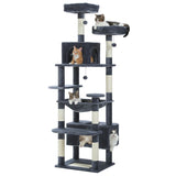 Large Cat Tree And Tower For Indoor Cats With — secondary detail for cats