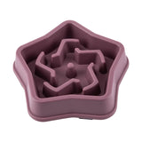 Pet Cat Dog Slow Food Bowl Fat Help Healthy Round Anti-choking — product image 21 of 25