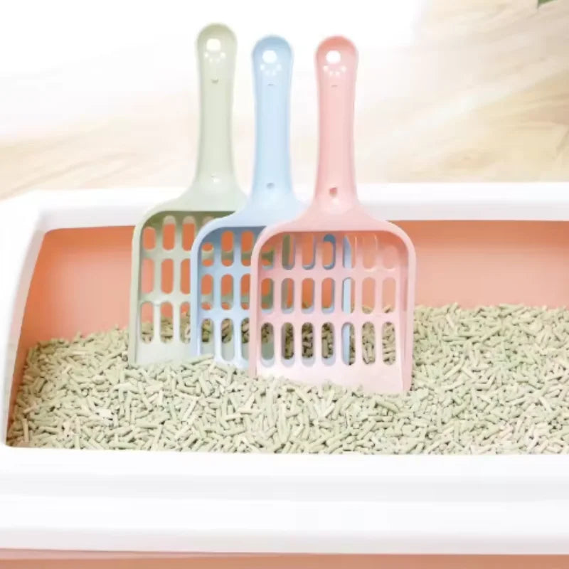 litter scoop for cats — close-up of materials