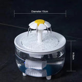 Pets Water Fountain Auto Filter USB Electric Mute Cat Drinker Bowl 1200mL Recirculate Filtring Drinker for Cats Water Dispenser — imagem 6