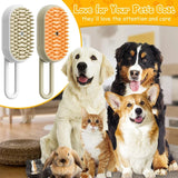pet grooming tool for dogs and cats — close-up of materials