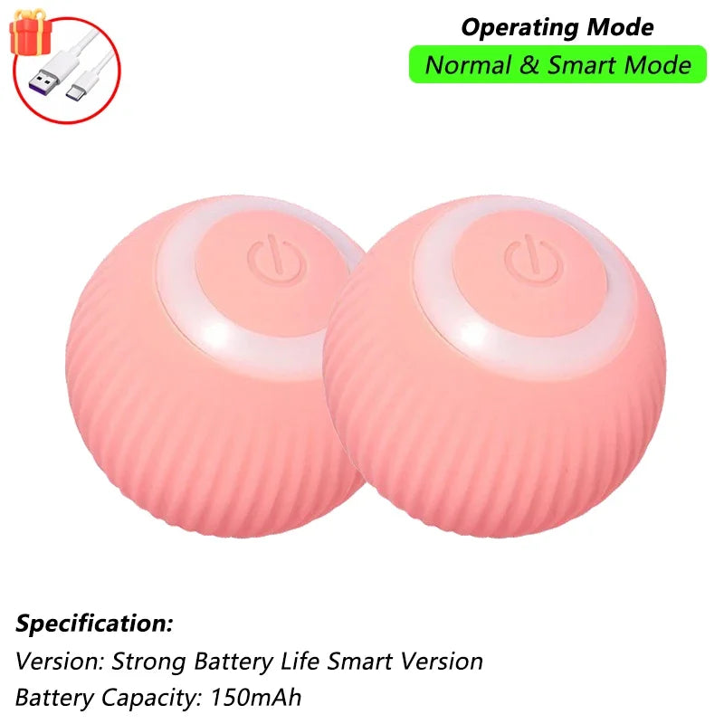 Cat Interactive Ball Toy Automatic Rolling Ball — alternate color or size view for cats