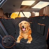 pet car seat cover for dogs — close-up of materials
