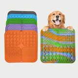 Pet Lick Silicone Mat For Dogs Pet Slow Food — detail view for dogs