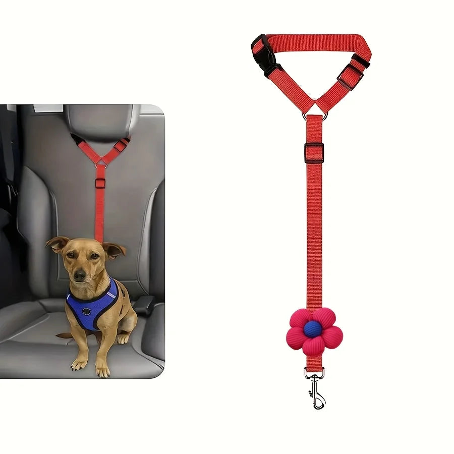 Dog Seat Belt for Vehicle Secure, Pet Car Tether Safety Leash for Dogs — product image 8 of 9