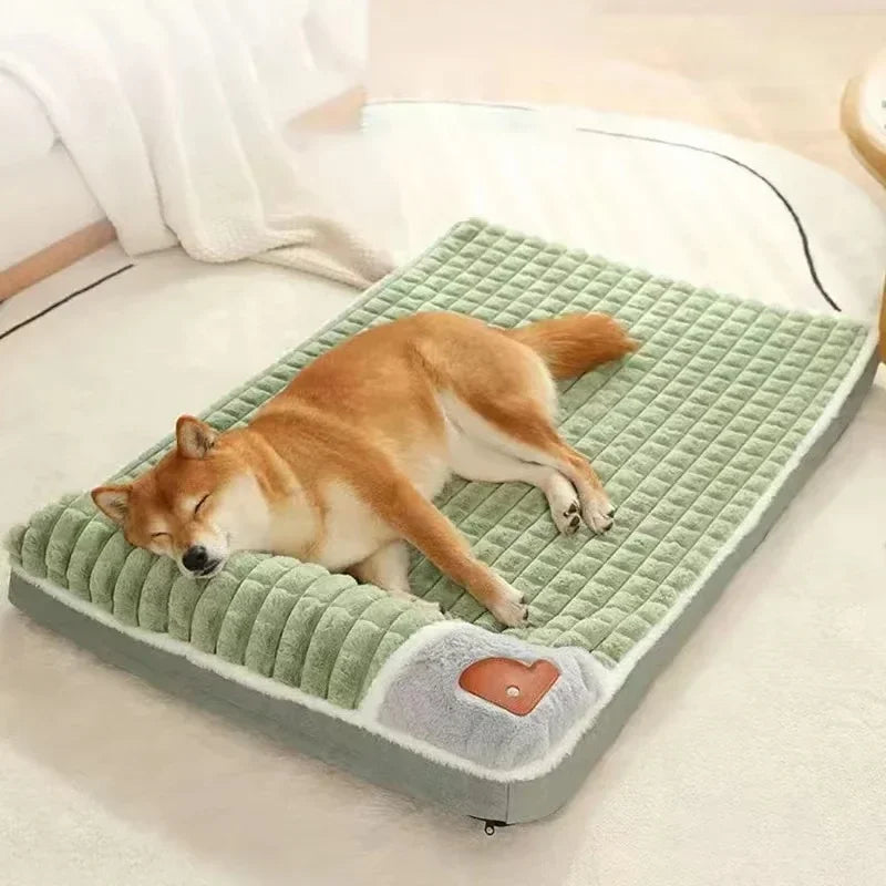 pet bed for dogs — close-up of materials