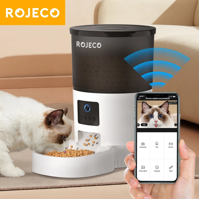 automatic pet feeder for dogs and cats — main product photo