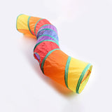 Cat Tunnel Tube Foldable Cat Toys Kitty Training Interactive Fun Toy Tunnel Bored for Puppy Kitten Pet Supplies Cat Accessories — imagem 5