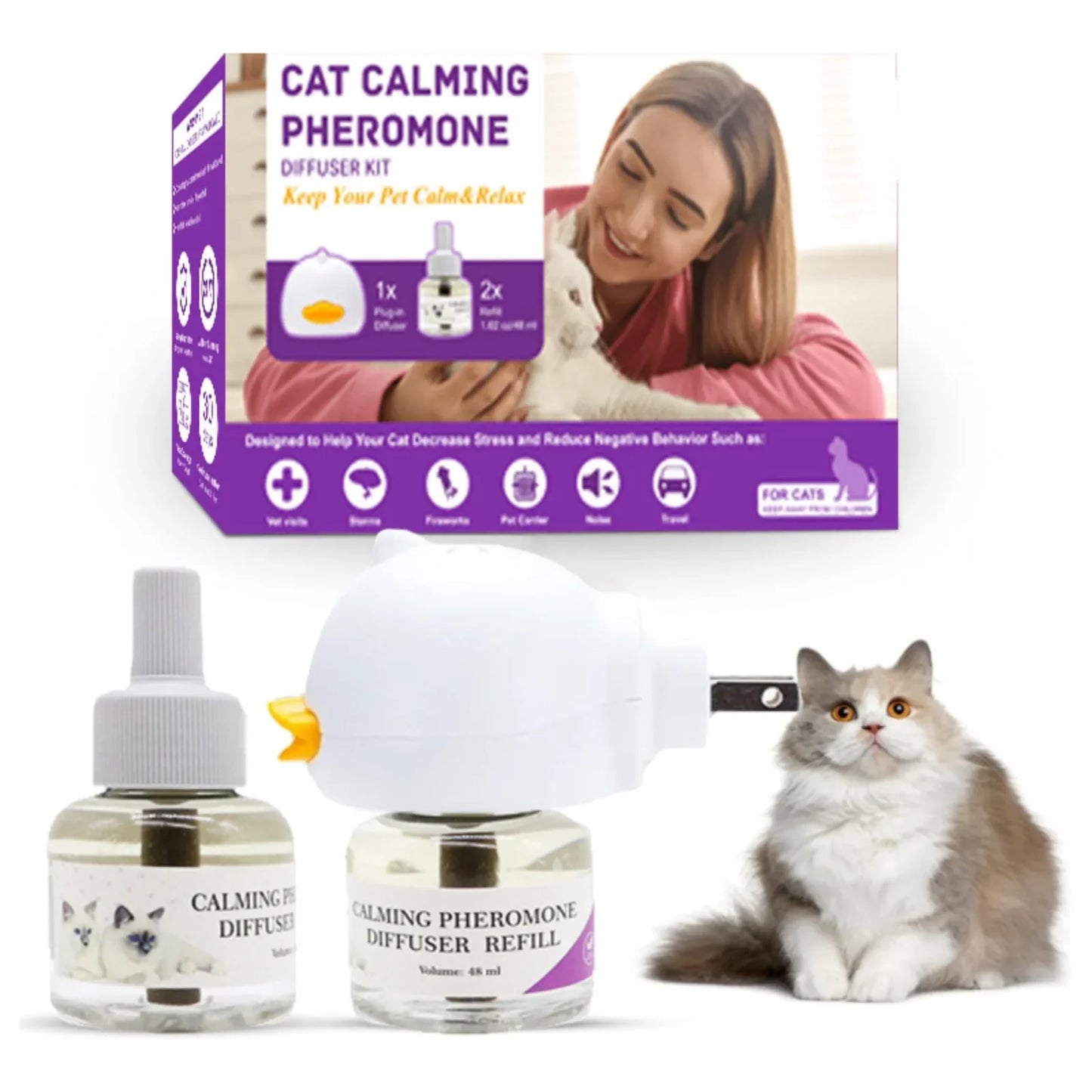 Pheromone Diffuser For Cats Cat Pheromone — detail view for cats