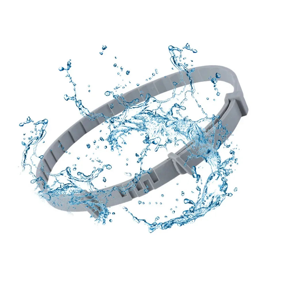 dog collar for dogs and cats — close-up of materials