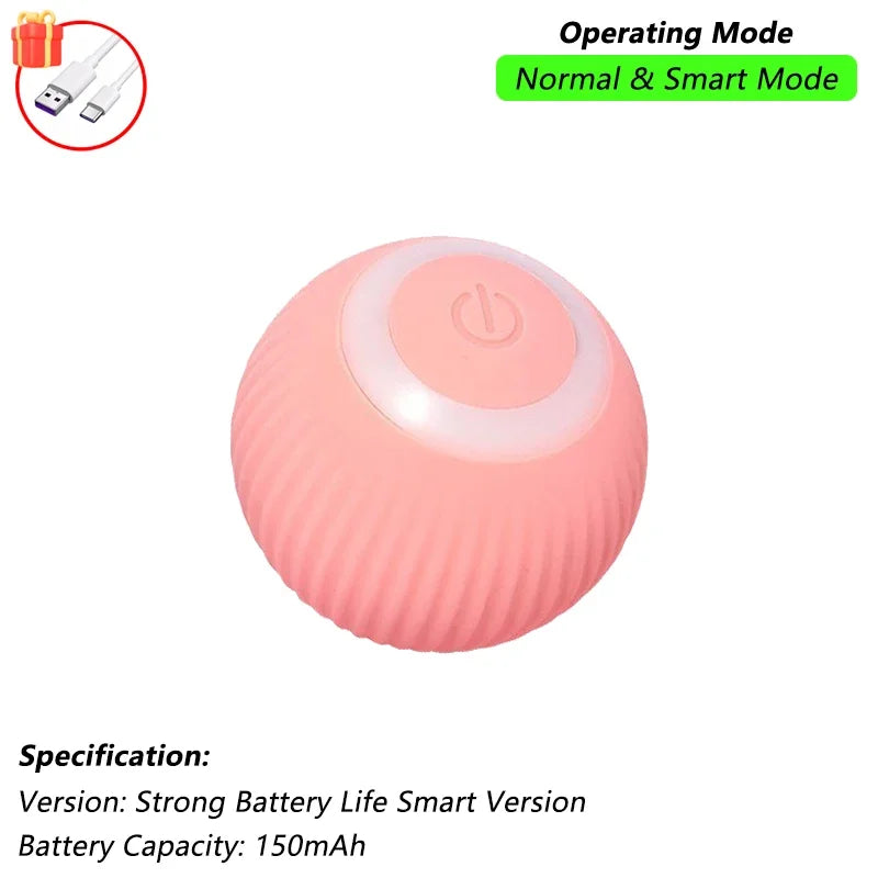 Cat Interactive Ball Toy Automatic Rolling Ball — alternate color or size view for cats
