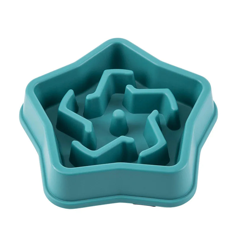 Pet Cat Dog Slow Food Bowl Fat Help Healthy — alternate color or size view for dogs and cats