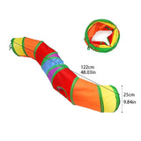 Cat Tunnel Tube Foldable Cat Toys Kitty Training Interactive Fun Toy Tunnel Bored for Puppy Kitten Pet Supplies Cat Accessories — imagem 2