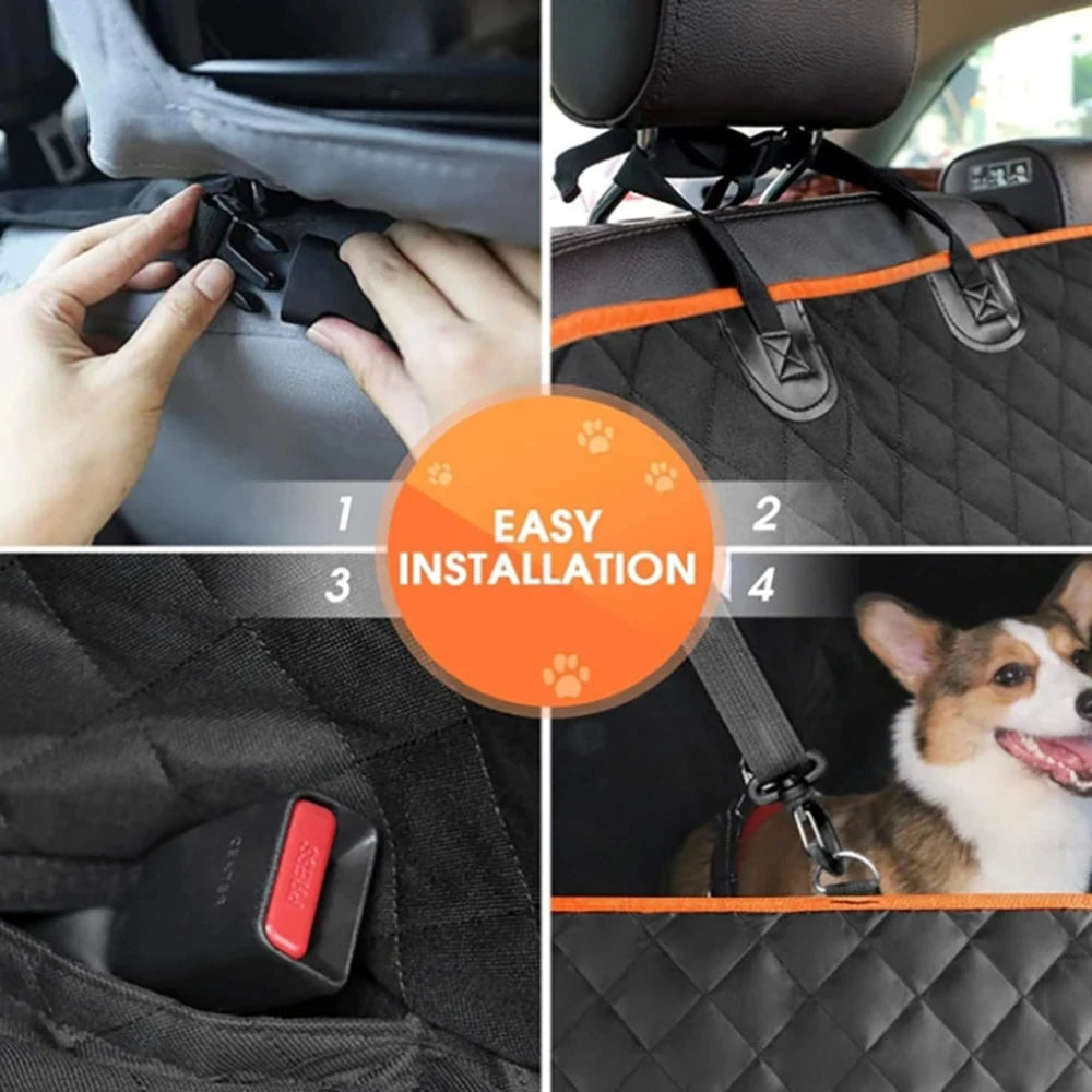 Ideal Car Seat Cover Upgrade Your Car Seats With — detail view for dogs