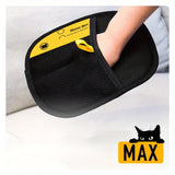 Pet Hair Removal Gloves – Double-Sided Cat — in-use context for cats