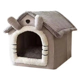 Indoor Warm Soft Pet House Bed Tent & Kennel — alternate color or size view for dogs and cats