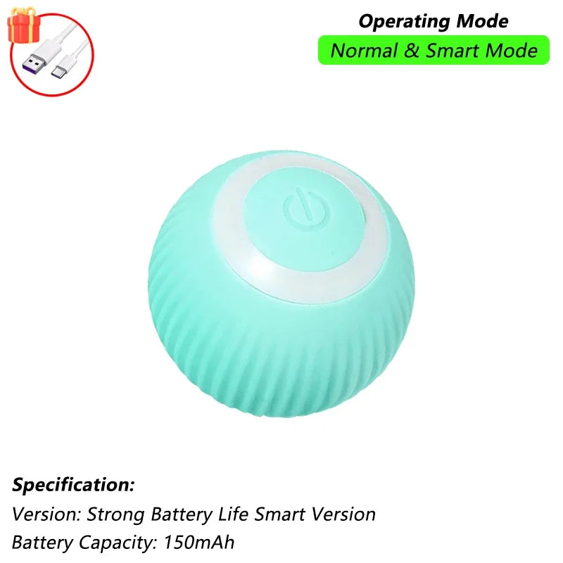 Rechargeable Cat Rolling Ball Toy with Tail — product image 21 of 23